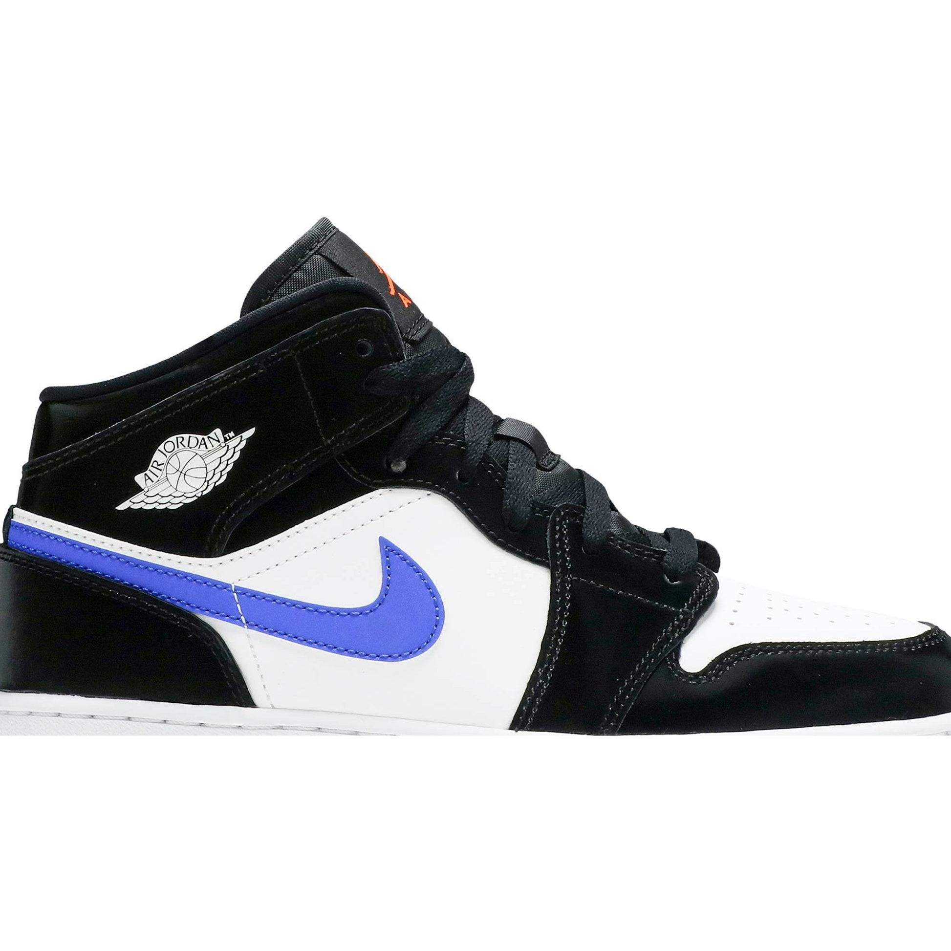 ( Grade School ) Air Jordan 1 Mid 'Black Racer Blue' 554725-084