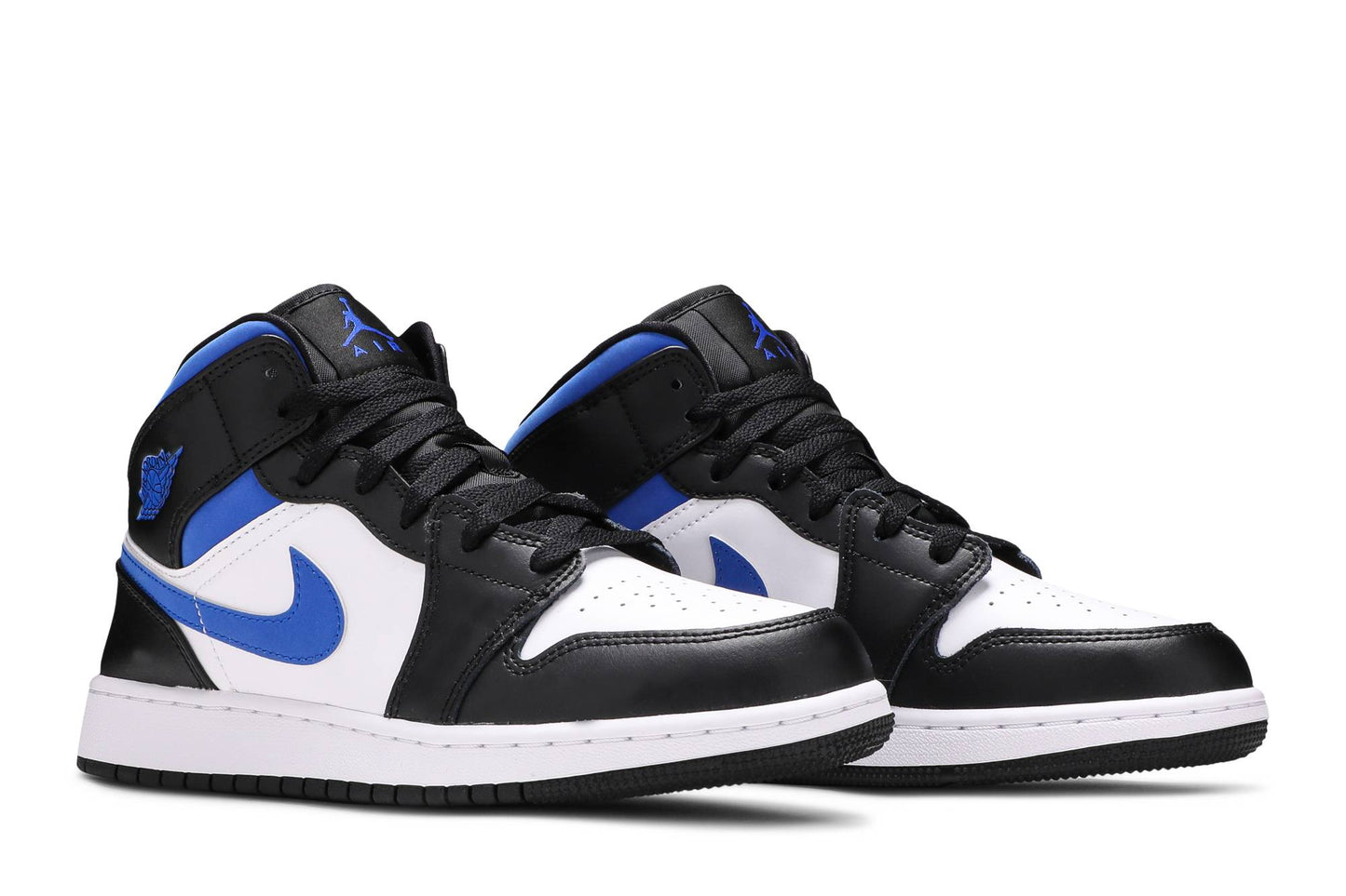 ( Grade School ) Air Jordan 1 Mid 'Racer Blue' 2021 554725-140