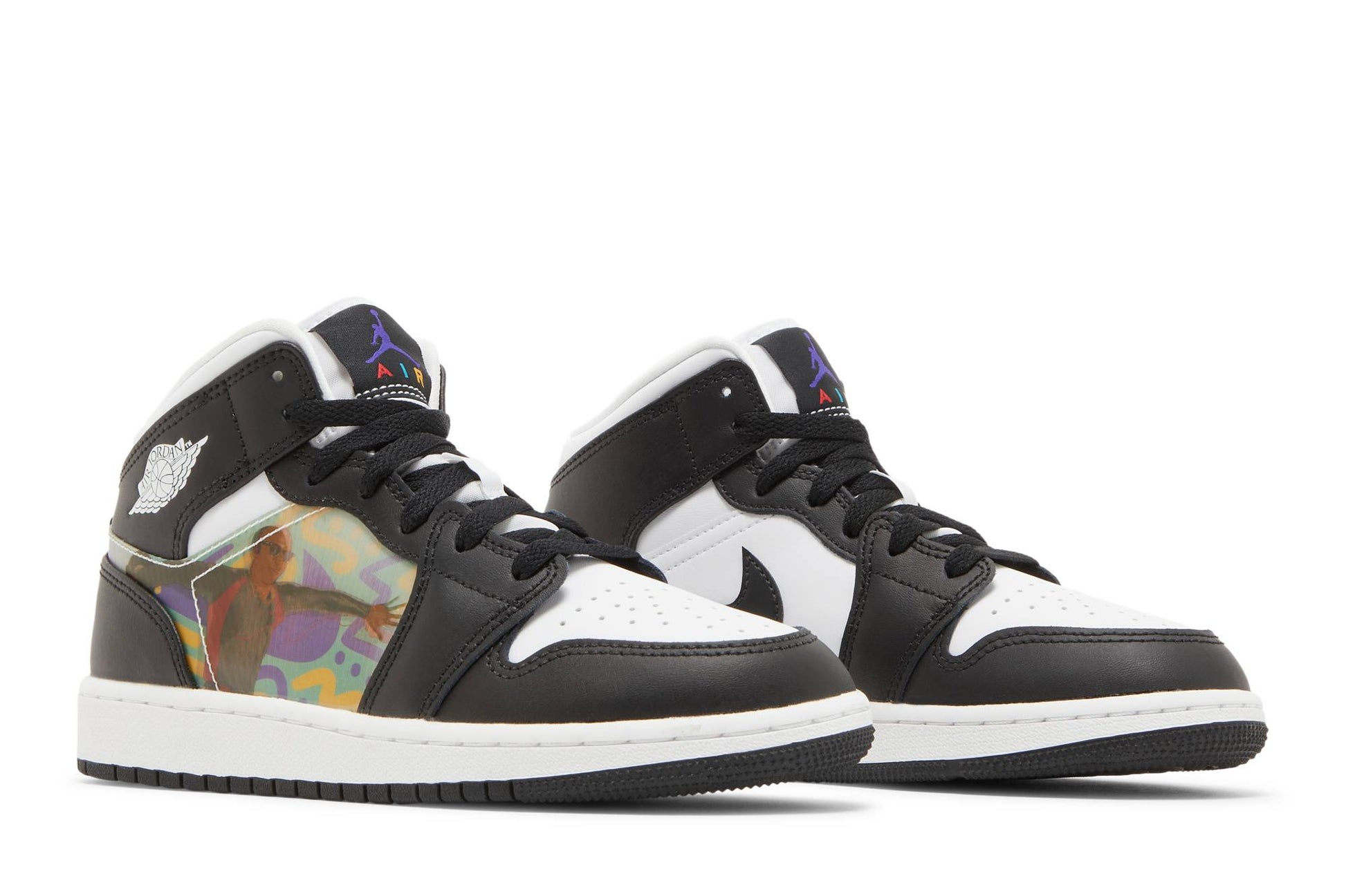 ( Grade School ) Air Jordan 1 Mid Hologram DR9495-001