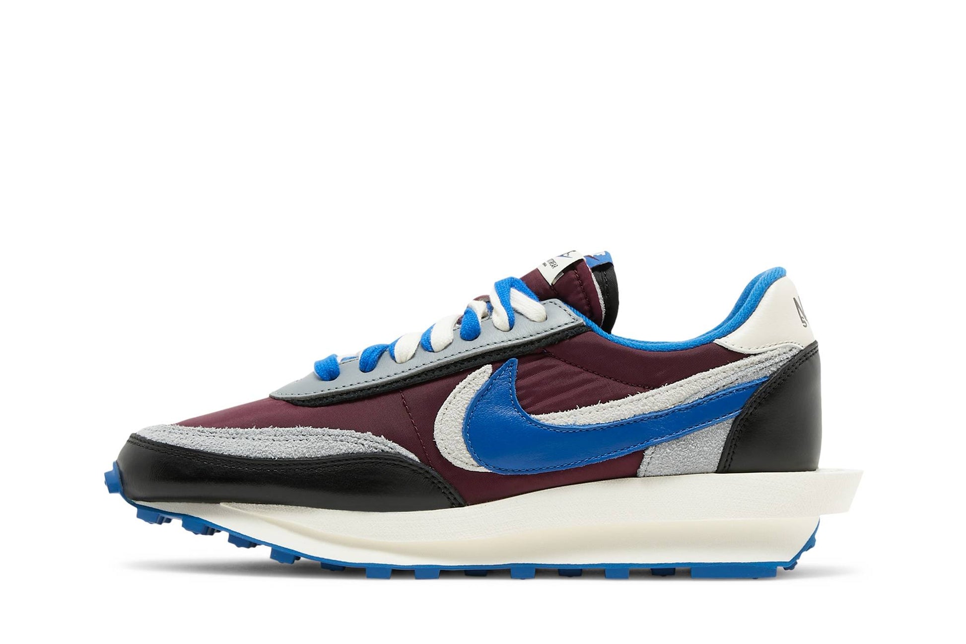 Sacai X UNDERCOVER X Nike LDWaffle Night Maroon Team Royal DJ4877-600