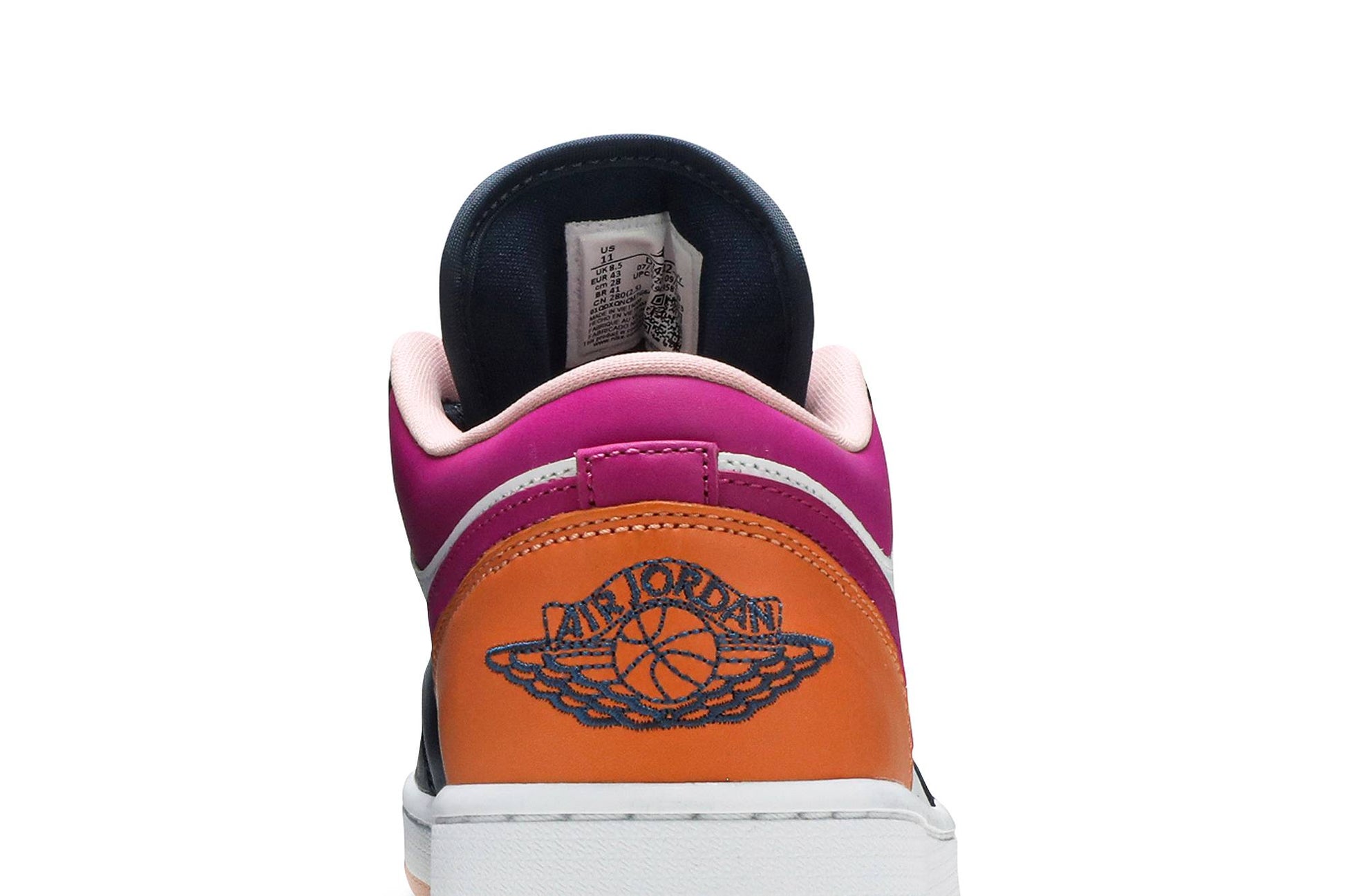 ( Women ) Air Jordan 1 Low SE 'Mismatched – Purple Magenta' DJ4342-400