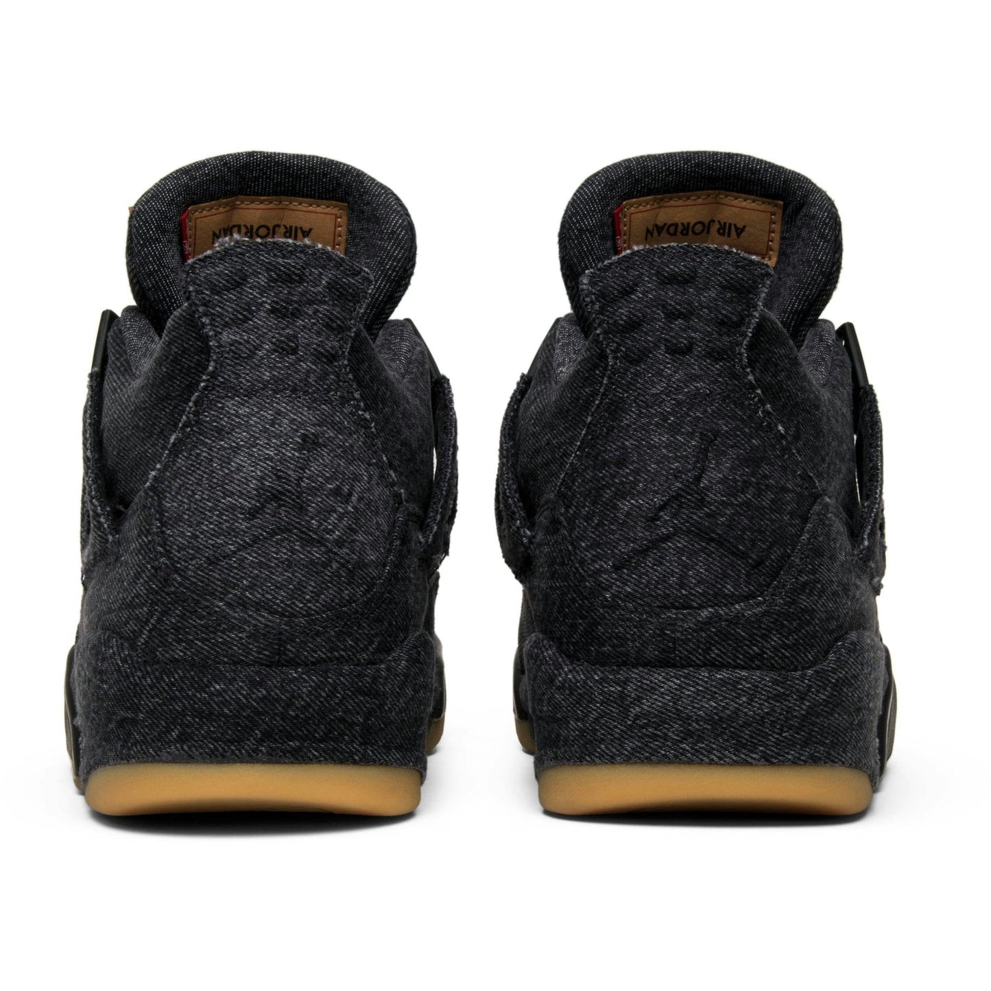 Levis X Air Jordan 4 Retro Black Denim ( Blank Tag ) AO2571-001