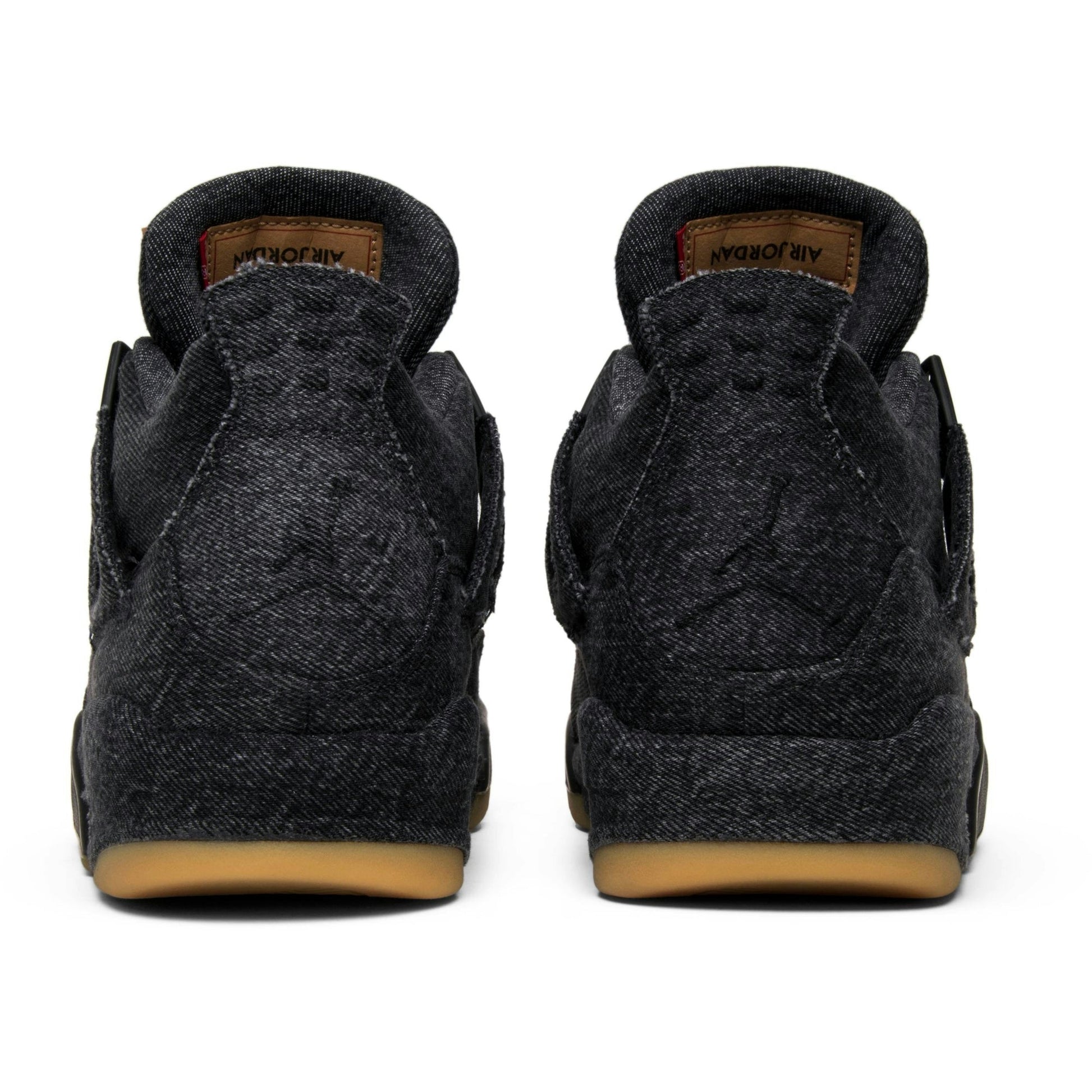 Levis X Air Jordan 4 Retro Black Denim ( Blank Tag ) AO2571-001