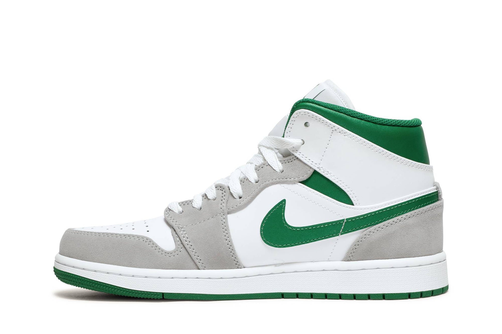 Air Jordan 1 Mid Grey Pine Green DC7294-103
