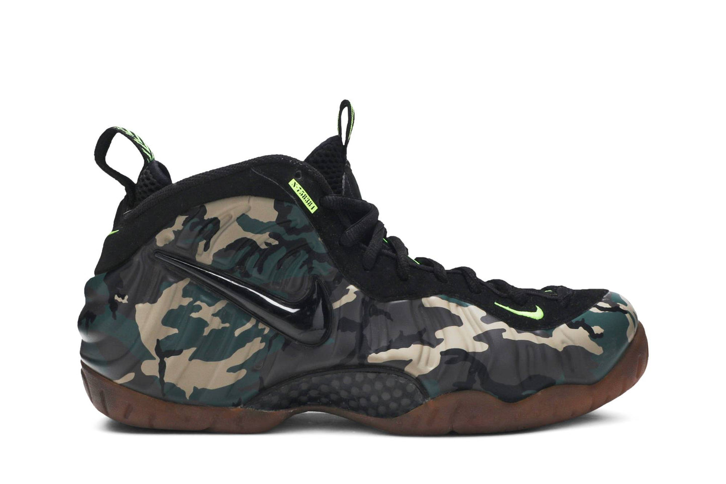 Nike Air Foamposite Pro Prm Le Green Camo 587547-300