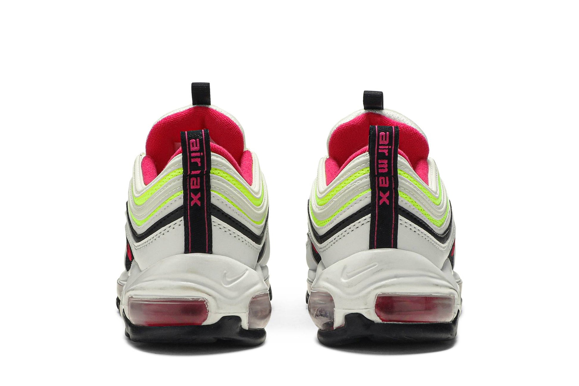( Youth ) Nike Air Max 97 White Rush Pink Volt CJ9978-100