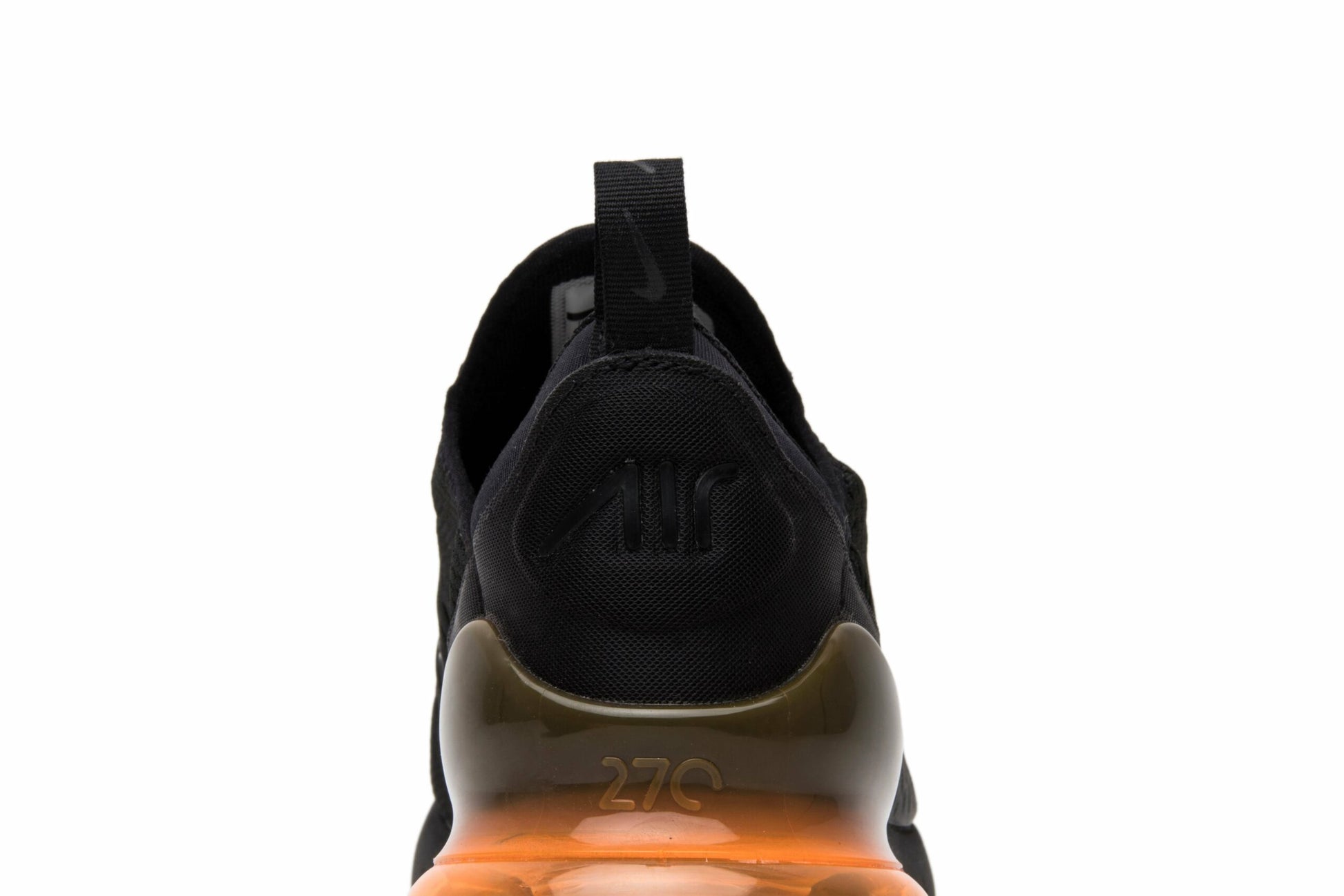 Nike Air Max 270 Black Total Orange AH8050-008