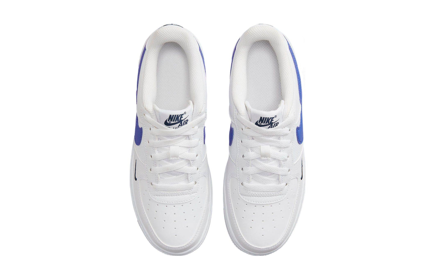 ( Youth ) Nike Air Force 1 Low White Royal Blue FN3875-100