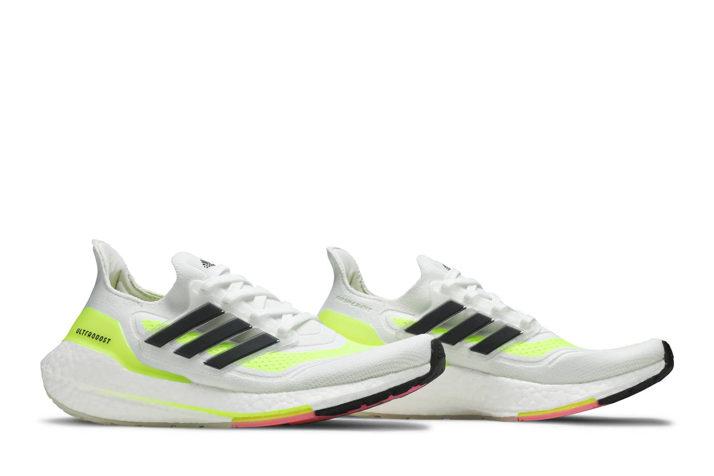 Adidas UltraBoost 21 'White Solar Yellow' FY0377