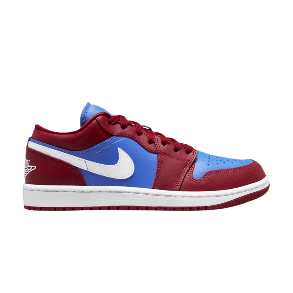 ( Women ) Air Jordan 1 Low 'Deep Red Blue' DC0774-604