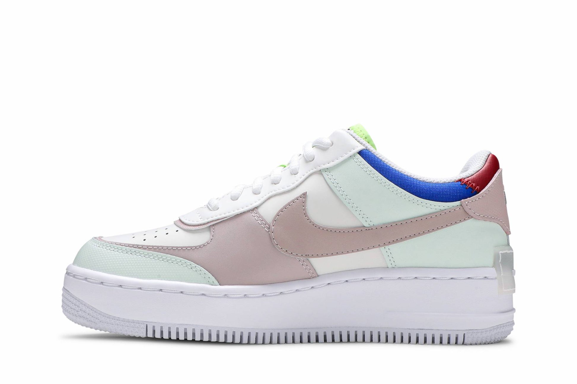 ( Women ) Nike Air Force 1 Shadow SE Pixel Swoosh – Barely Green CV8480-300