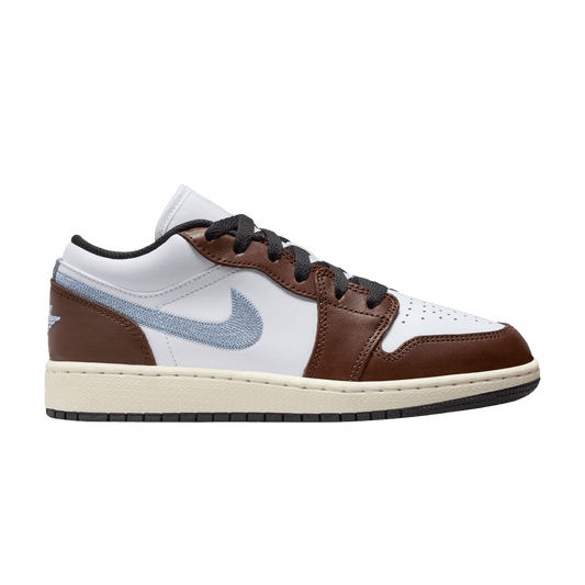 ( Youth ) Air Jordan 1 Low SE 'Mocha Blue Grey' FQ8156-142