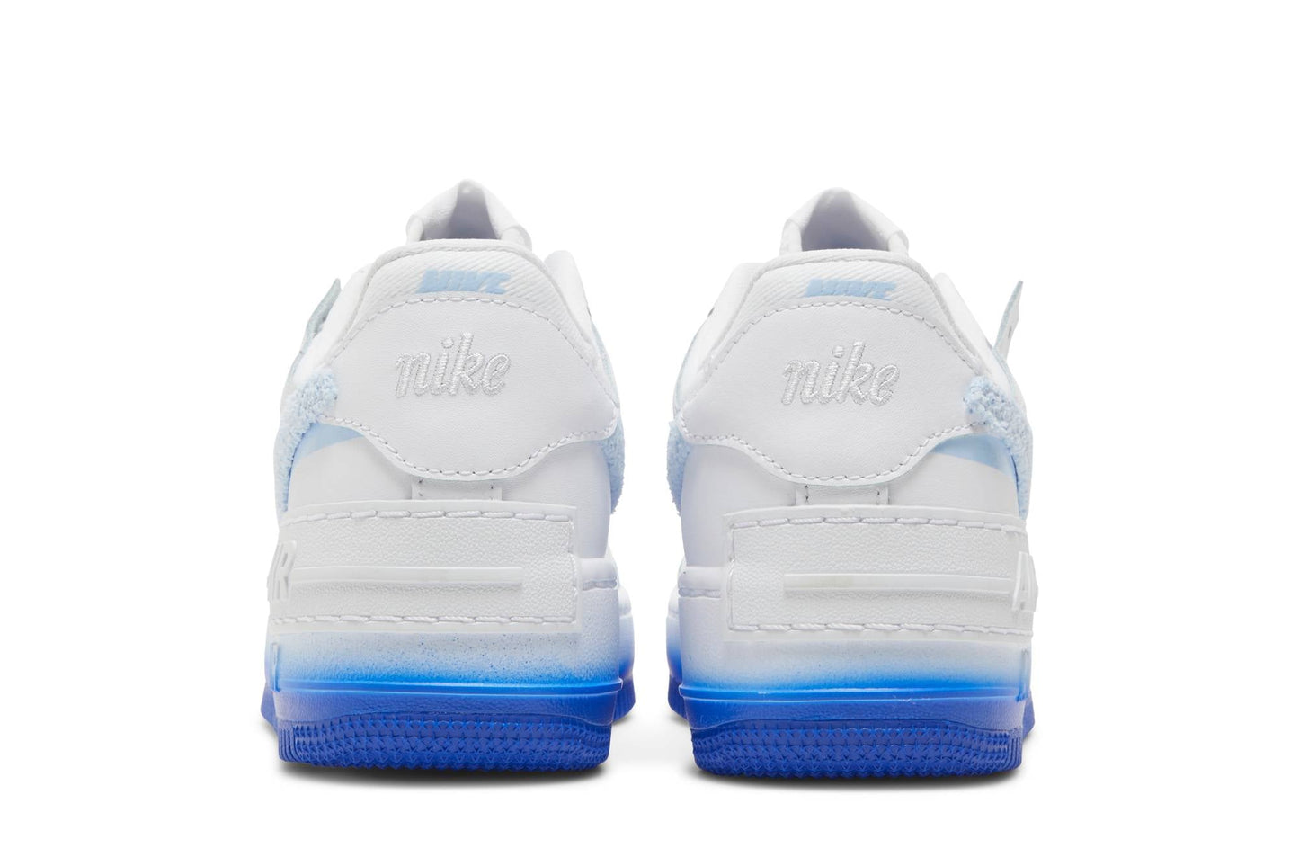 ( Women ) Nike Air Force 1 Shadow 'Chenille Swoosh – Blue Tint' FJ4567-100