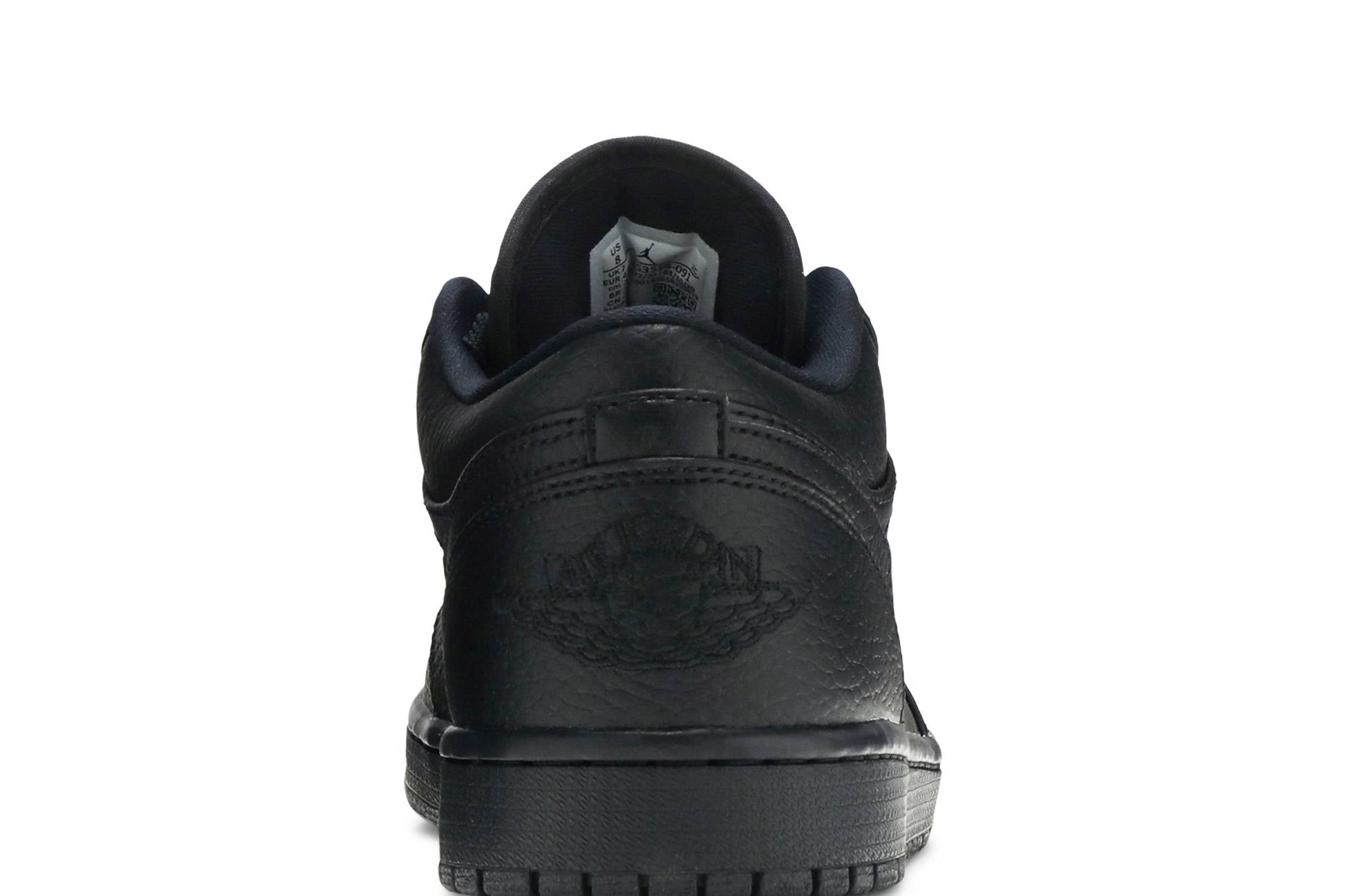 Air Jordan 1 Low Triple Black 553558-091