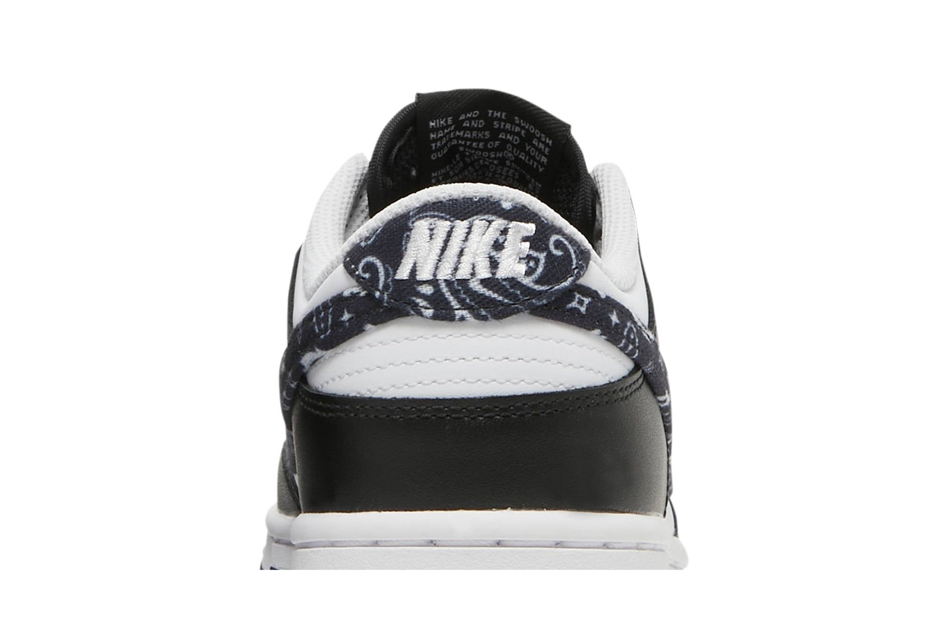 ( Women ) Nike Dunk Low Black Paisley DH4401-100