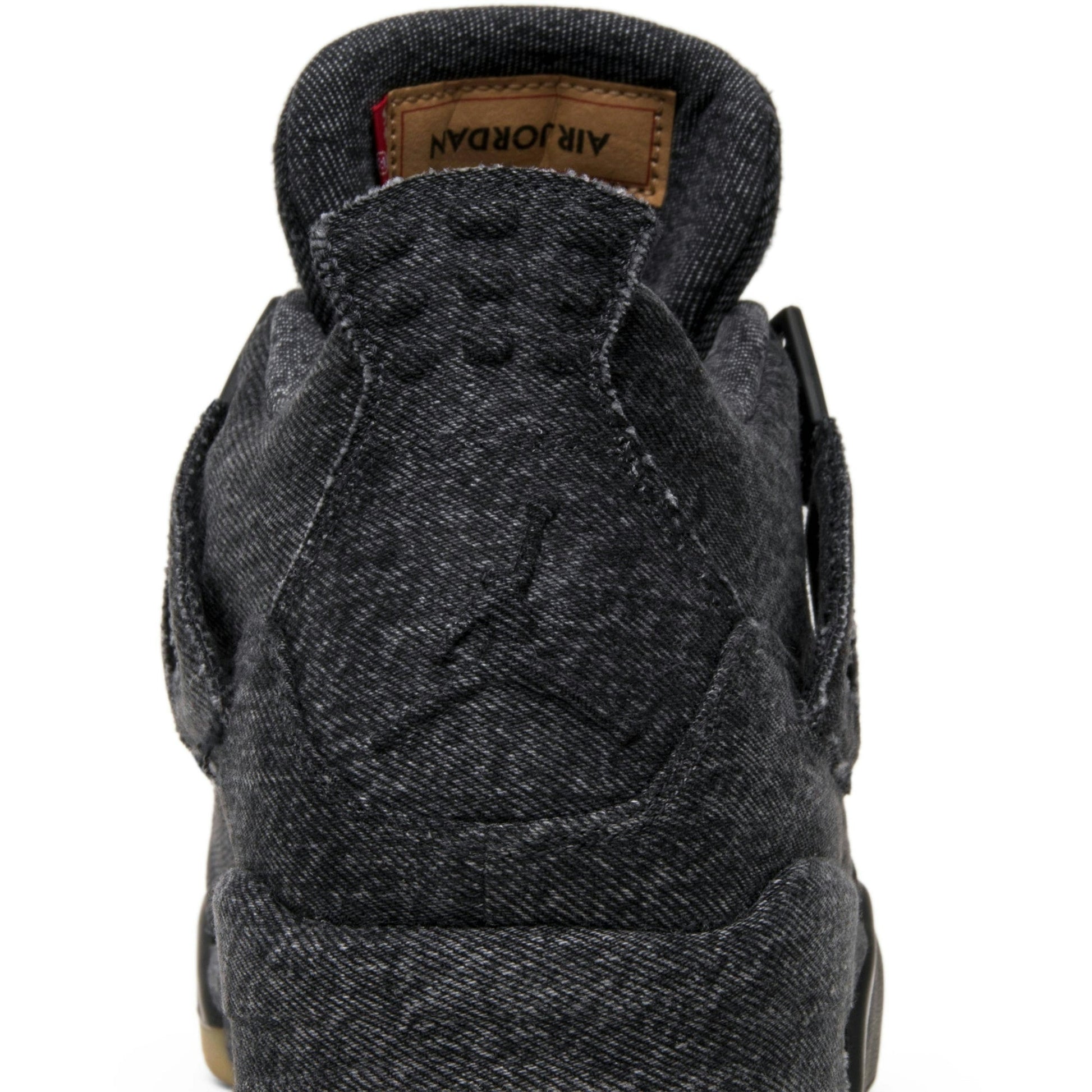 Levis X Air Jordan 4 Retro Black Denim ( Blank Tag ) AO2571-001