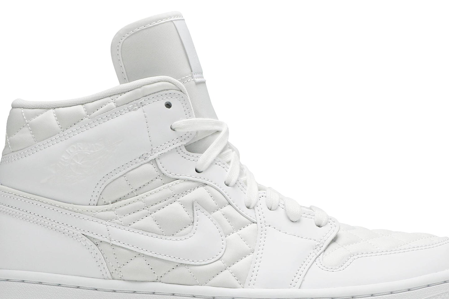 ( Women ) Air Jordan 1 Mid SE White Quilted DB6078-100