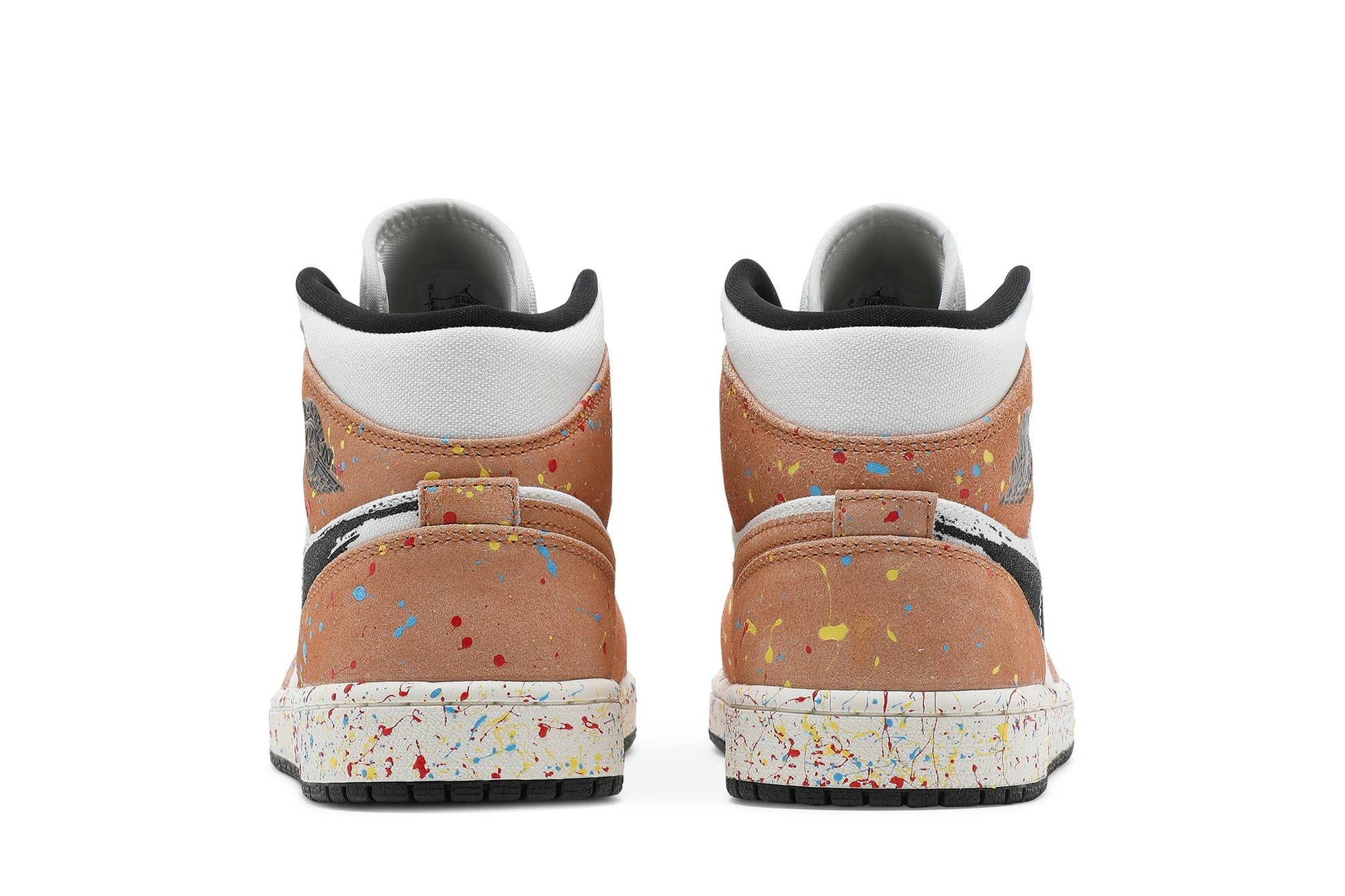 Air Jordan 1 Mid SE 'Brushstroke Paint Splatter' DA8005-100