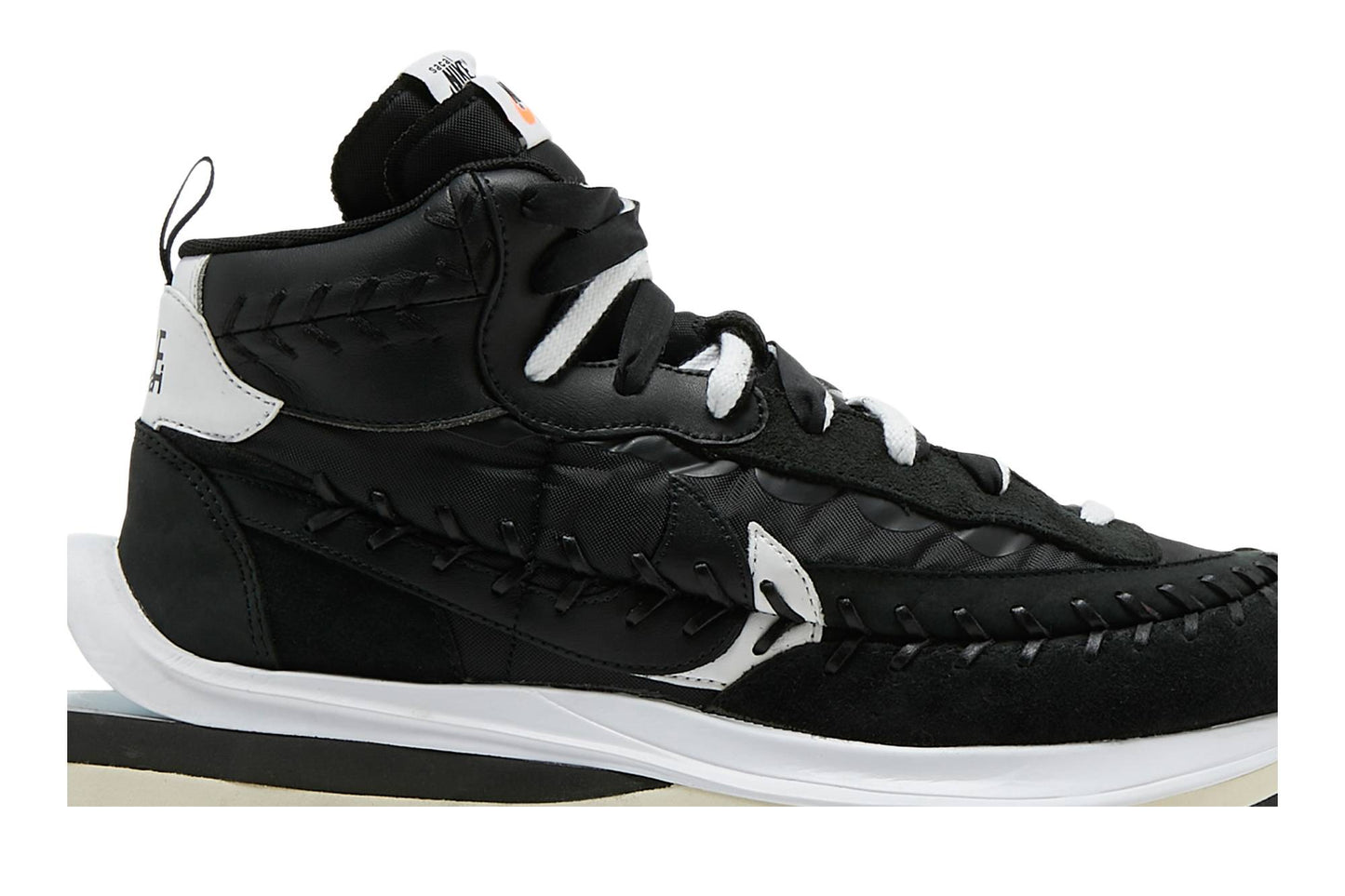 Sacai X Jean Paul Gaultier X Nike Vaporwaffle 'Black' DH9186-001