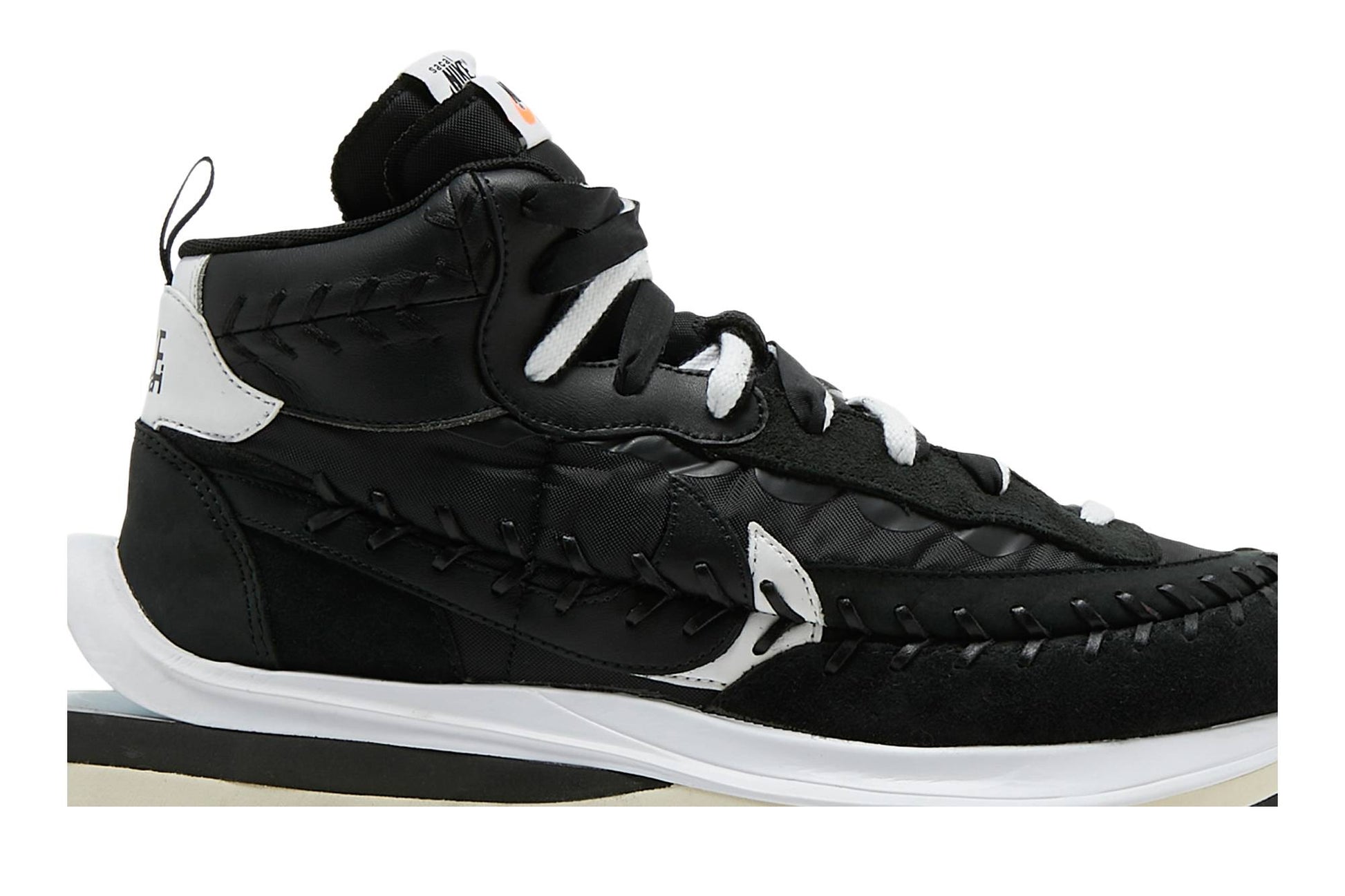 Sacai X Jean Paul Gaultier X Nike Vaporwaffle 'Black' DH9186-001