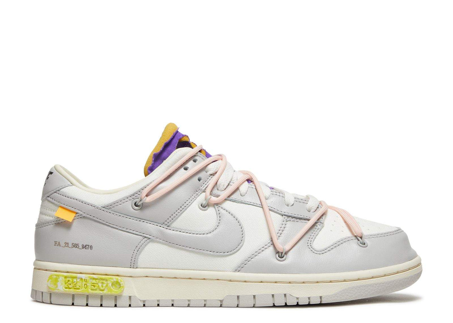 Nike Off-White X Dunk Low 'Lot 24 Of 50' Revered Footwear