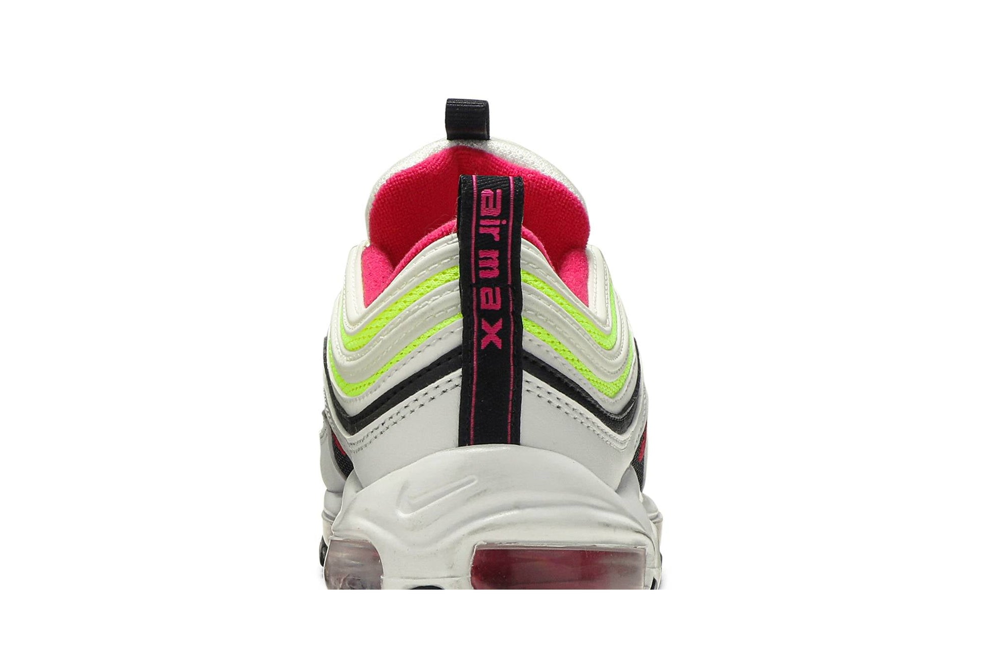 ( Youth ) Nike Air Max 97 White Rush Pink Volt CJ9978-100