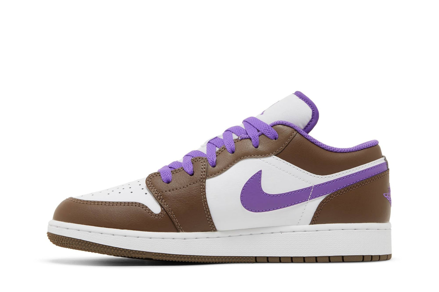( Grade School ) Air Jordan 1 Low Purple Mocha 553560-215