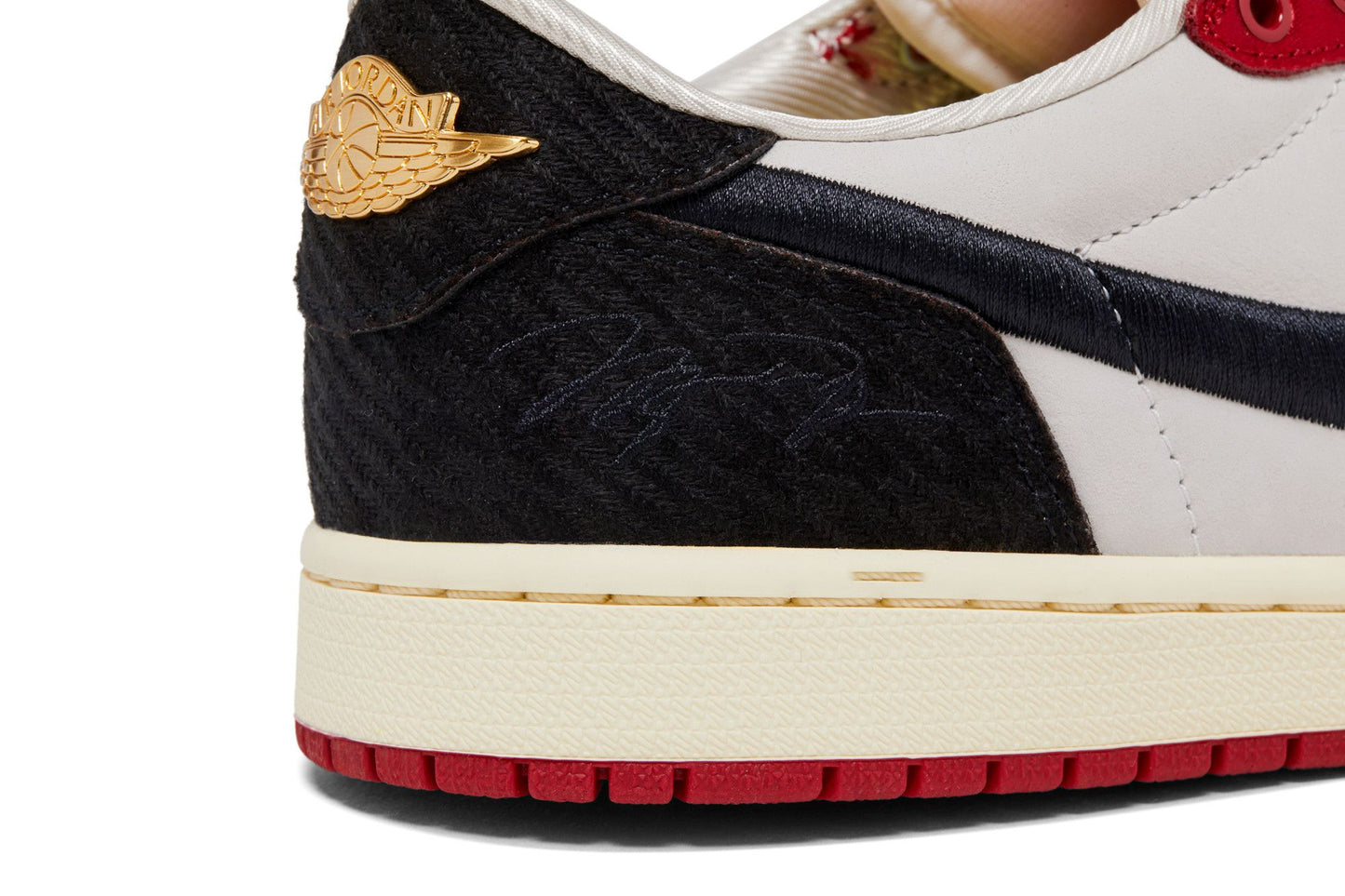 Trophy Room X Air Jordan 1 Retro Low OG SP Rookie Card – Away FN0432-100