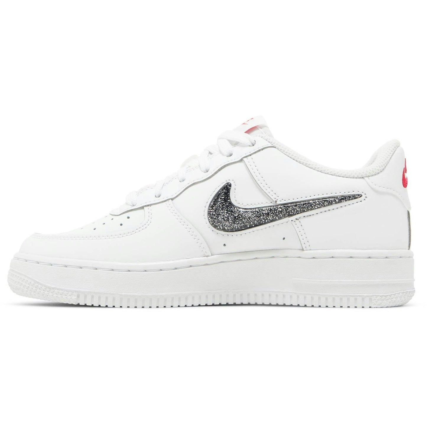 ( Grade School ) Nike Air Force 1 Low LV8 'White Metallic Silver' DC9651-100