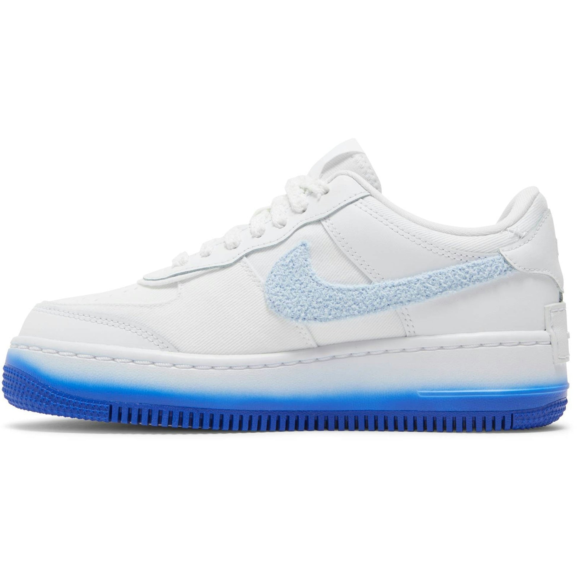 ( Women ) Nike Air Force 1 Shadow 'Chenille Swoosh – Blue Tint' FJ4567-100
