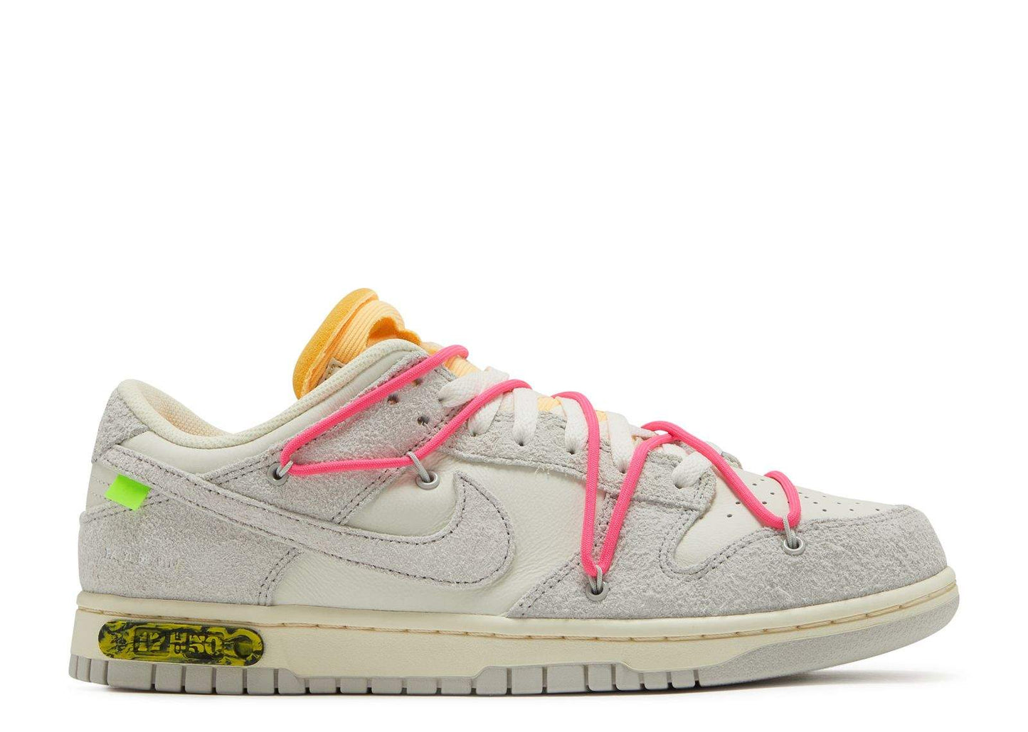Nike Off-White X Dunk Low 'Lot 17 Of 50' Everlasting Sneaker