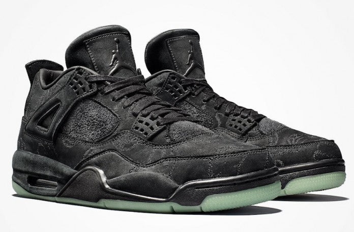 Air Jordan 4 X KAWRS Black