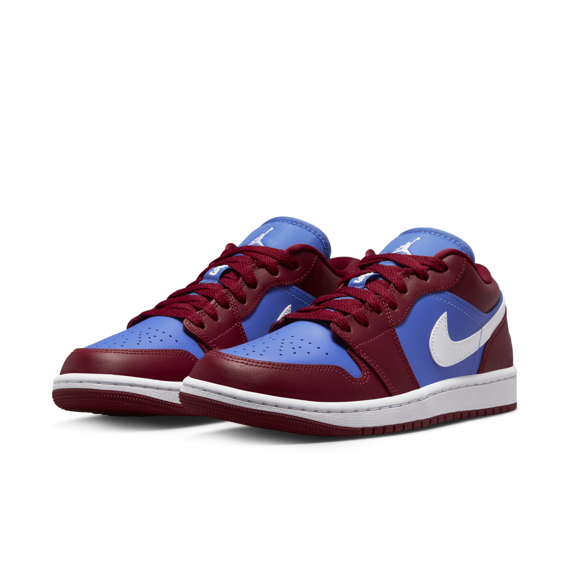 ( Women ) Air Jordan 1 Low 'Deep Red Blue' DC0774-604