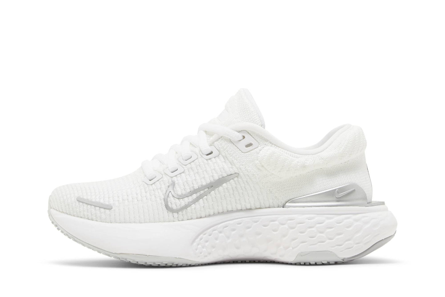 ( Women ) Nike ZoomX Invincible Run Flyknit 2 White Pure Platinum DC9993-101