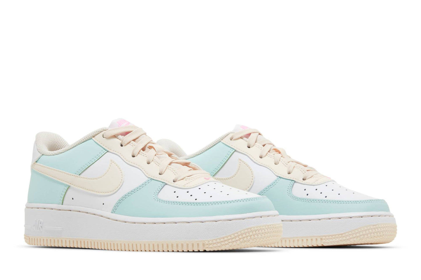 ( Grade School ) Nike Air Force 1 'Emerald Rise Guava Ice' DV7762-300