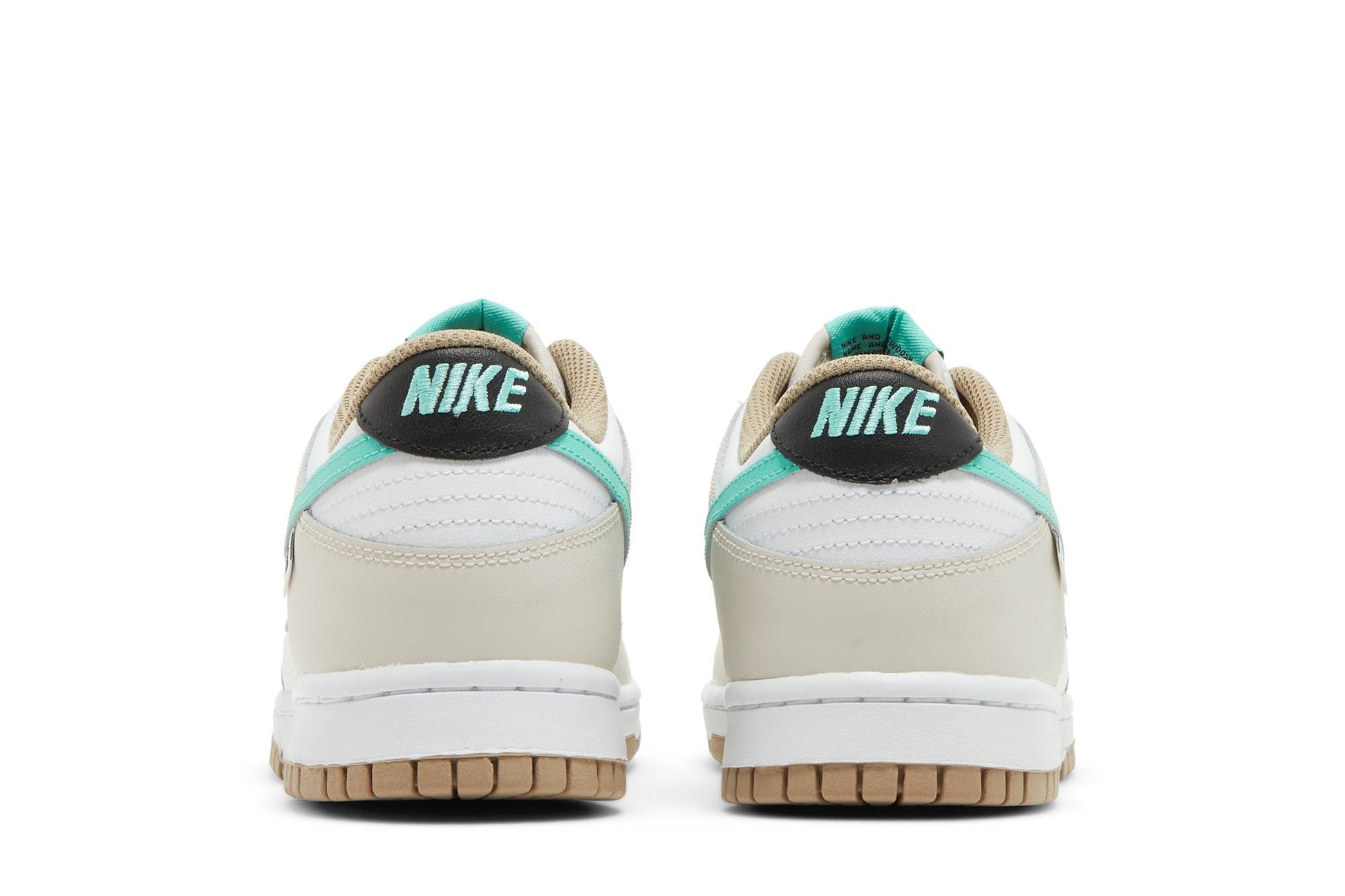 ( Grade School ) Nike Dunk Low 'Split Seam White Tan Mint' DX6063-131
