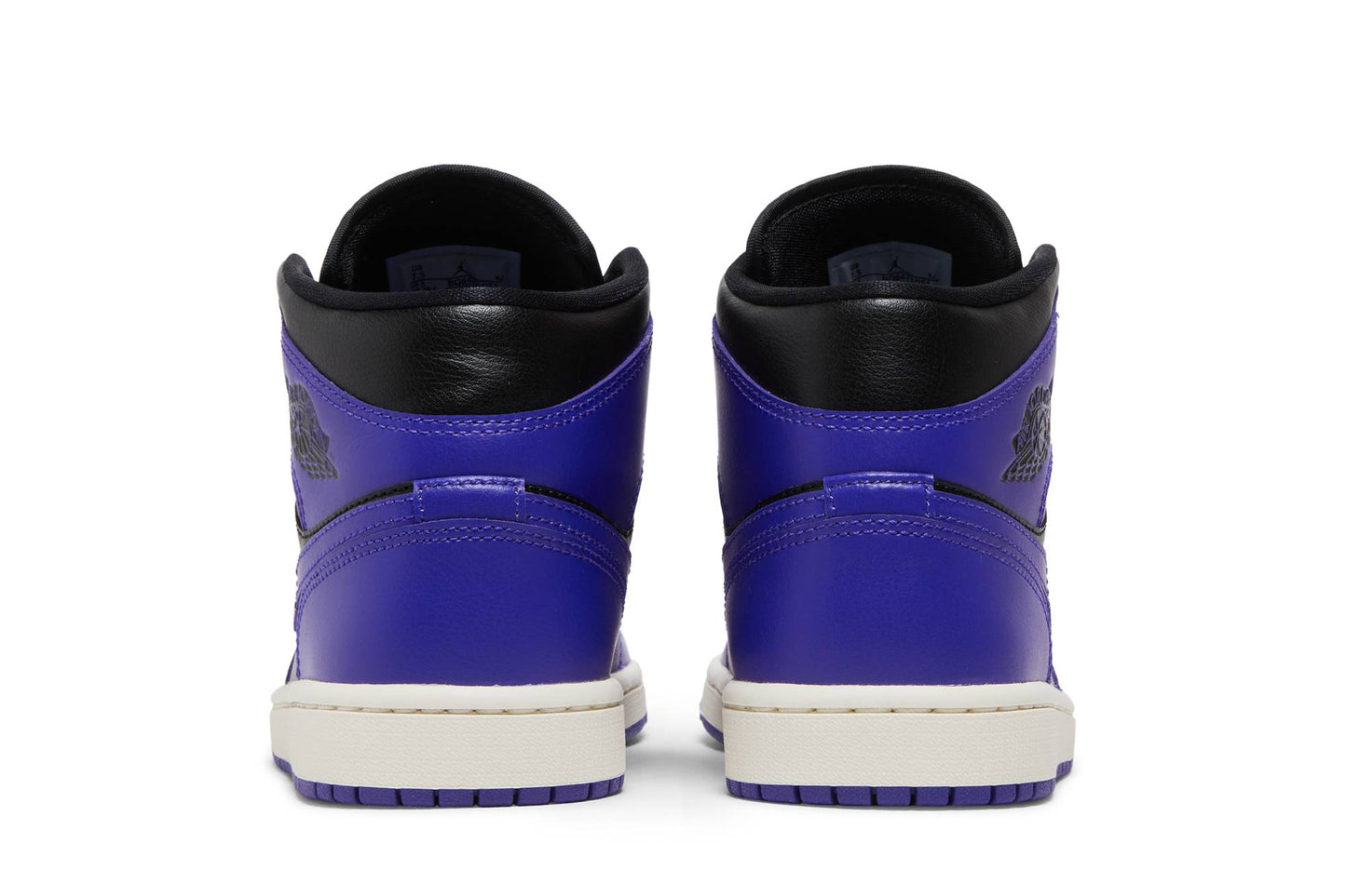 ( Women ) Air Jordan 1 Mid 'Purple And Black' BQ6472-051