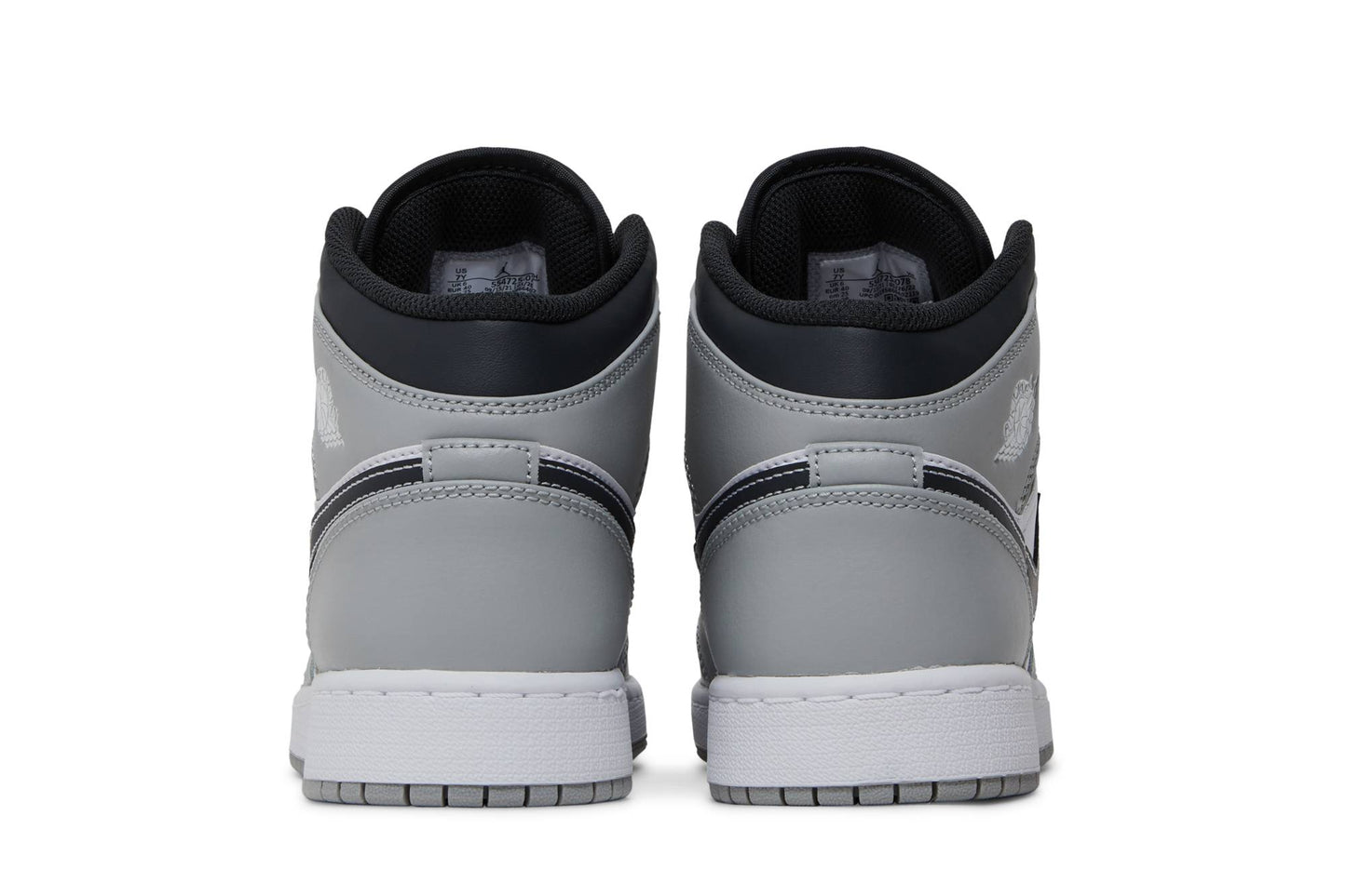 ( Grade School ) Air Jordan 1 Mid Greyscale 554725-078