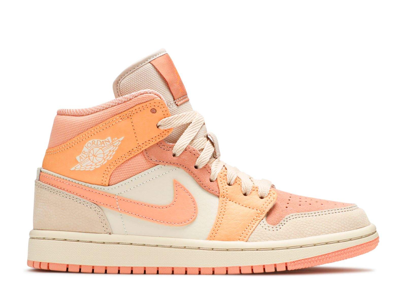 Air Jordan 1 Mid 'Apricot' Revered Footwear