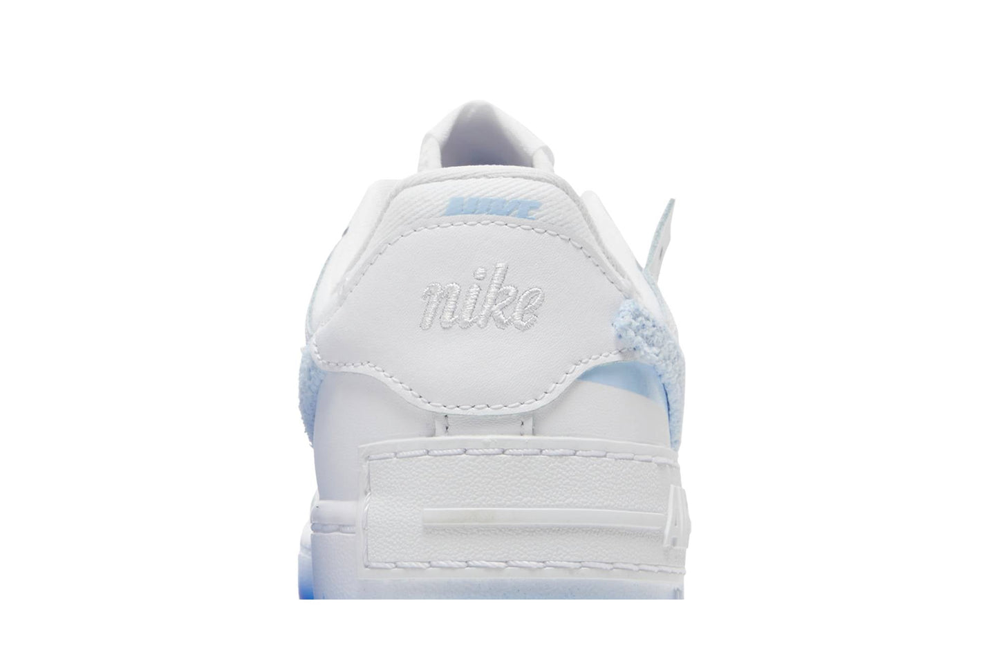 ( Women ) Nike Air Force 1 Shadow 'Chenille Swoosh – Blue Tint' FJ4567-100