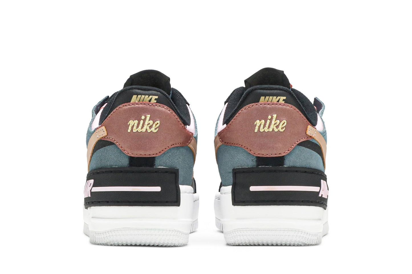 ( Women ) Nike Air Force 1 Shadow Black Light Arctic Pink CU5315-001