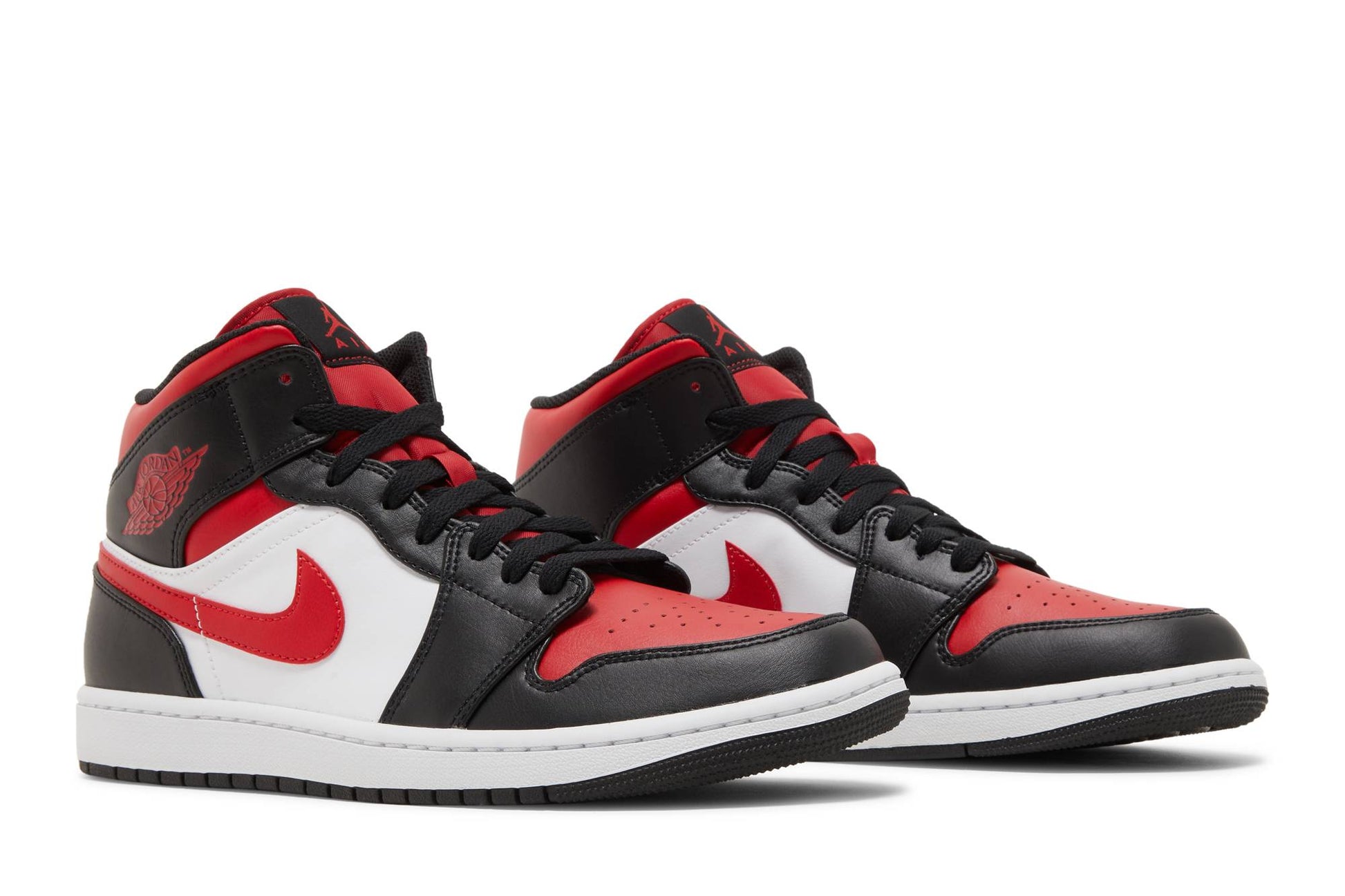 Air Jordan 1 Mid 'Bred Toe' ( 2022 ) 554724-079