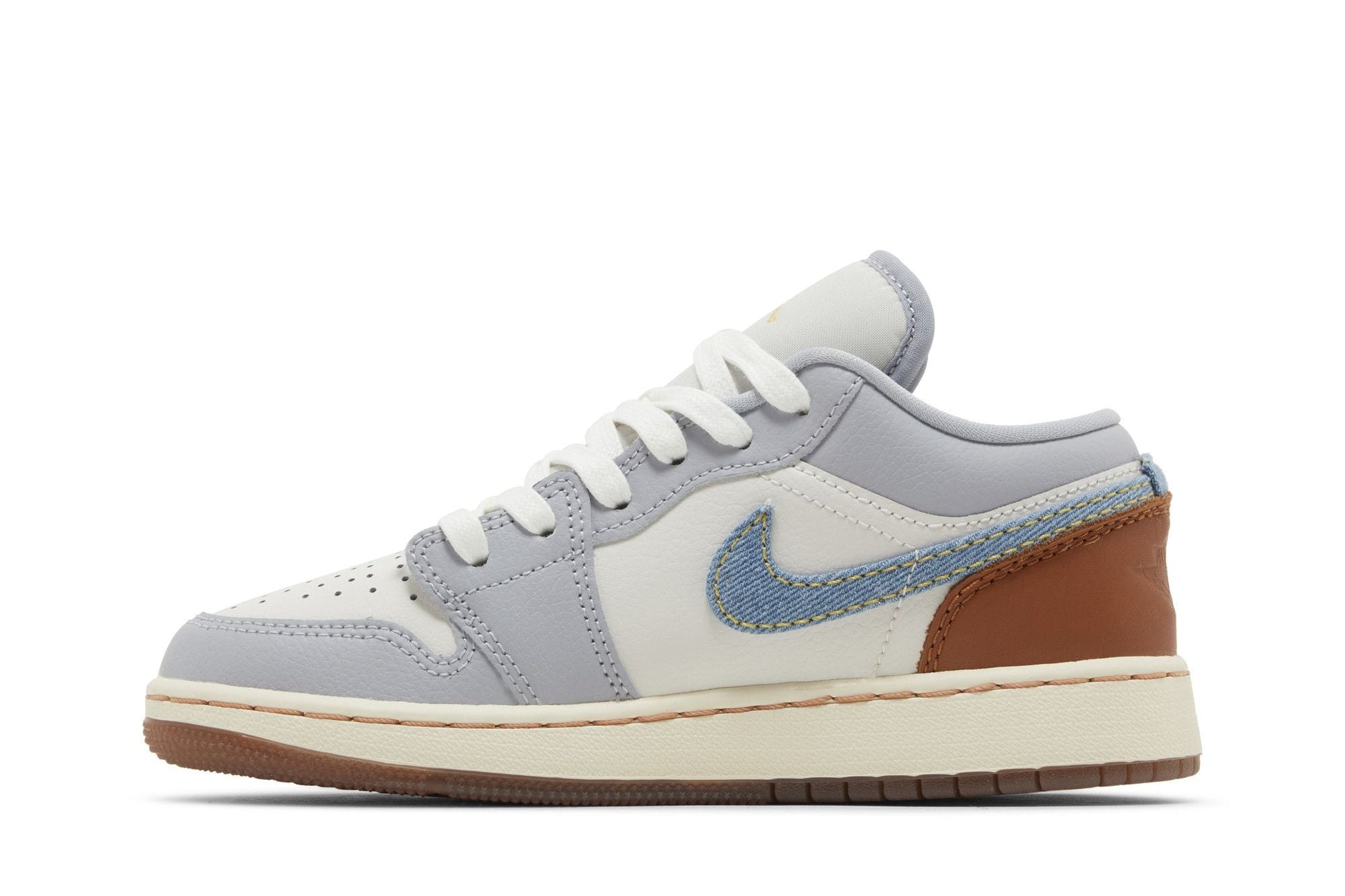 ( Youth ) Air Jordan 1 Low SE 'Sashiko' FZ5046-041