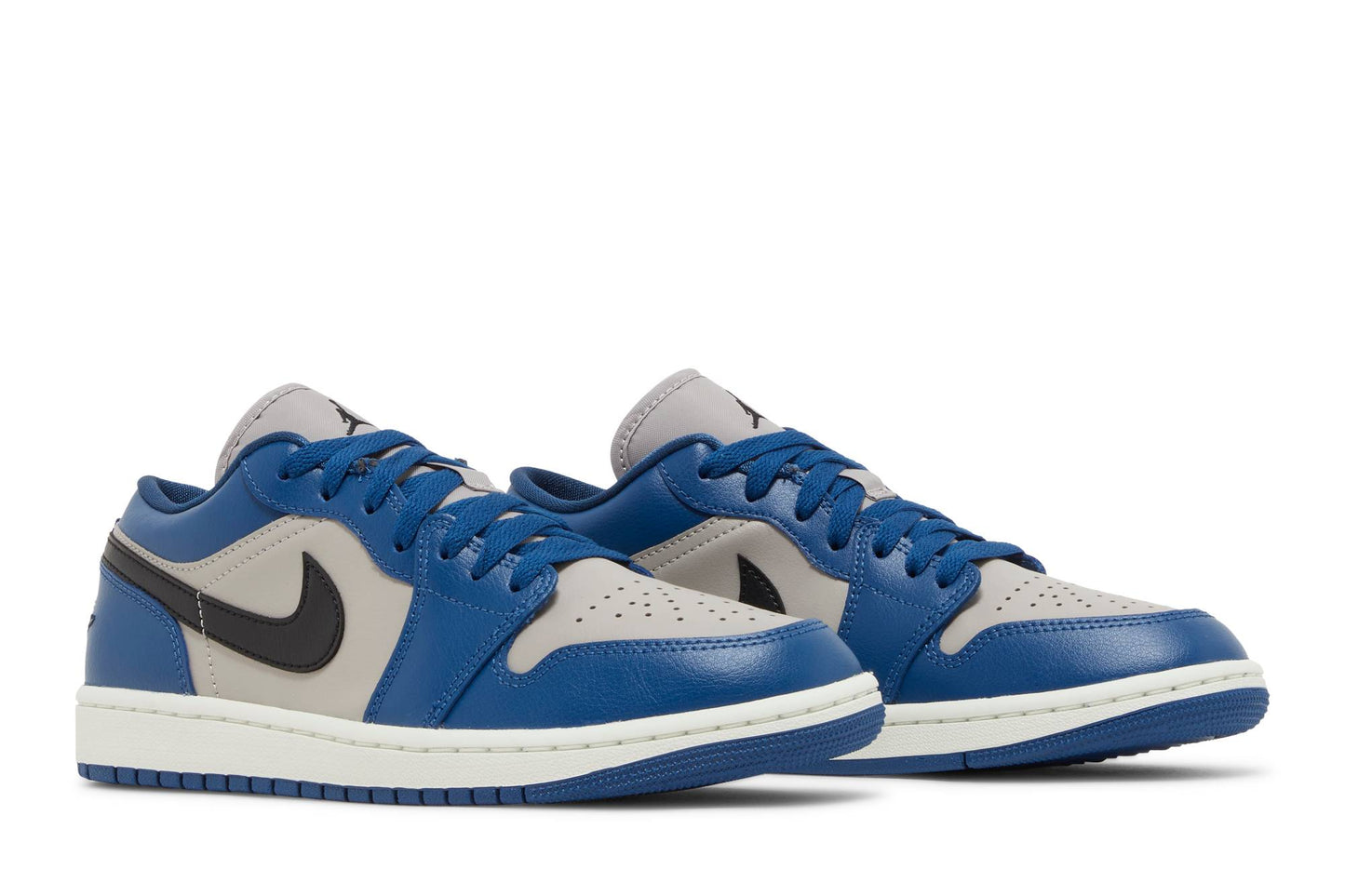 ( Women ) Air Jordan 1 Low 'French Blue College Grey' DC0774-402