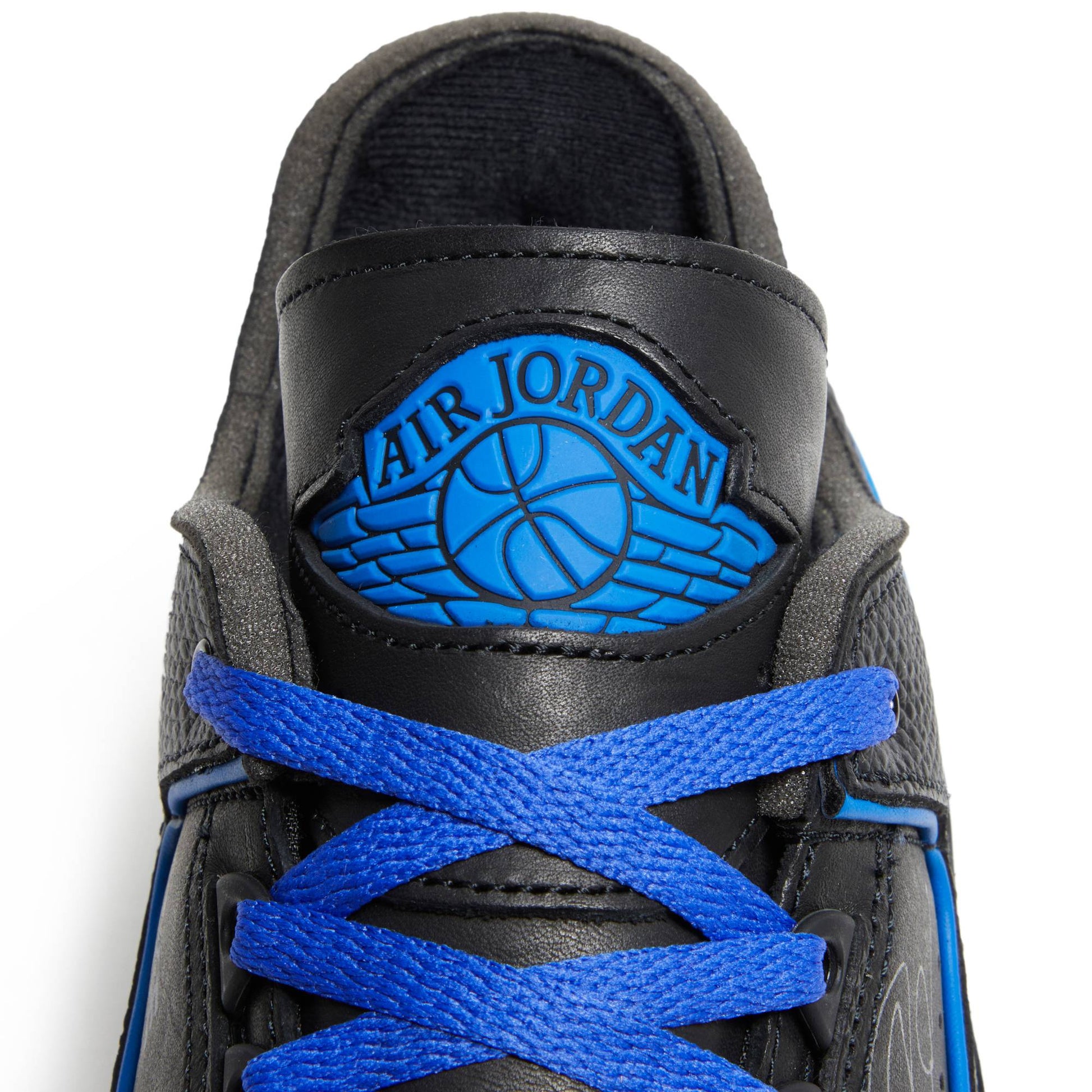 Off-White X Air Jordan 2 Retro Low SP 'Black Royal' DJ4375-004