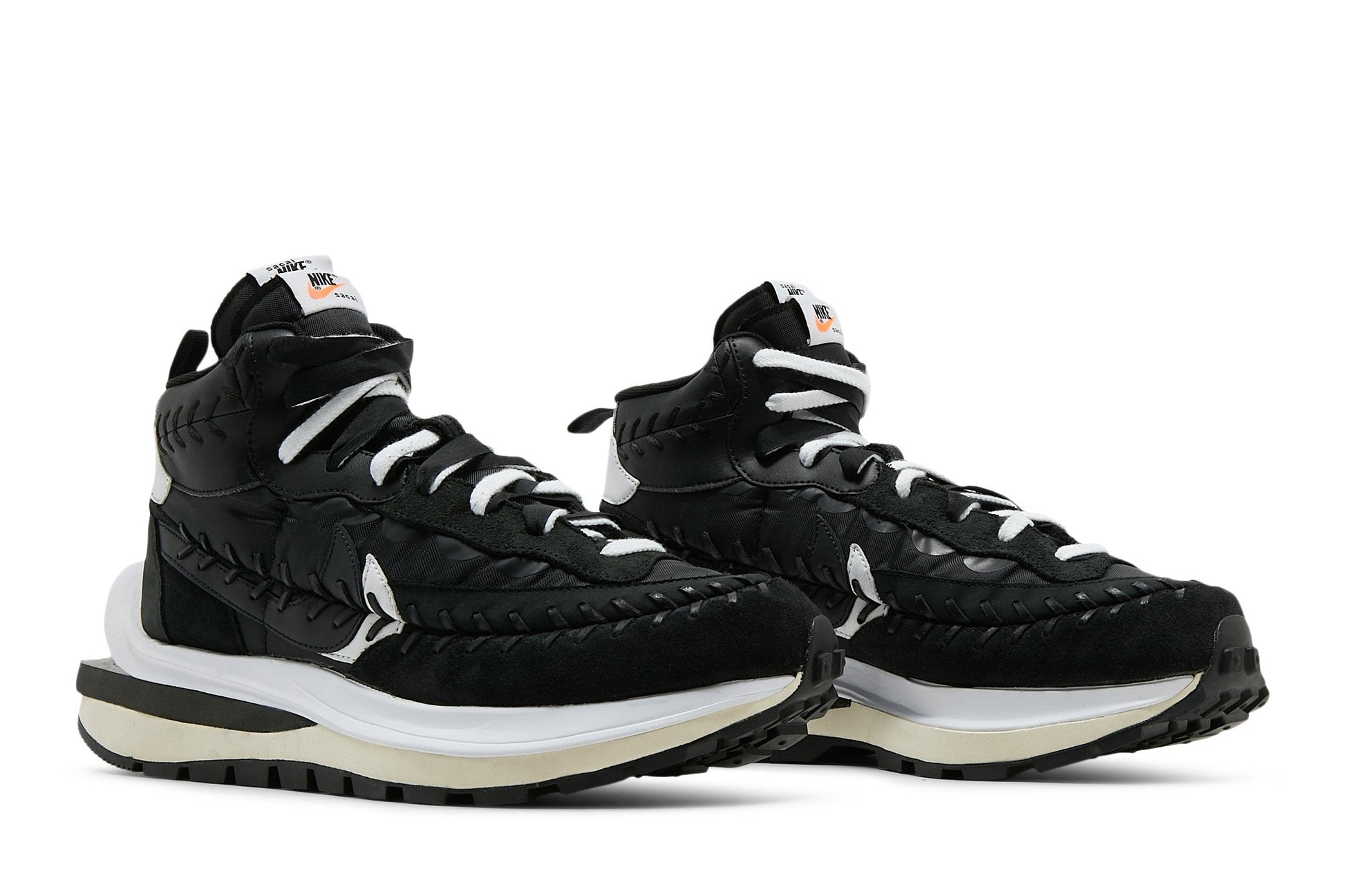 Nike Vaporwaffle X Jean Paul Gaultier X Sacai Black White