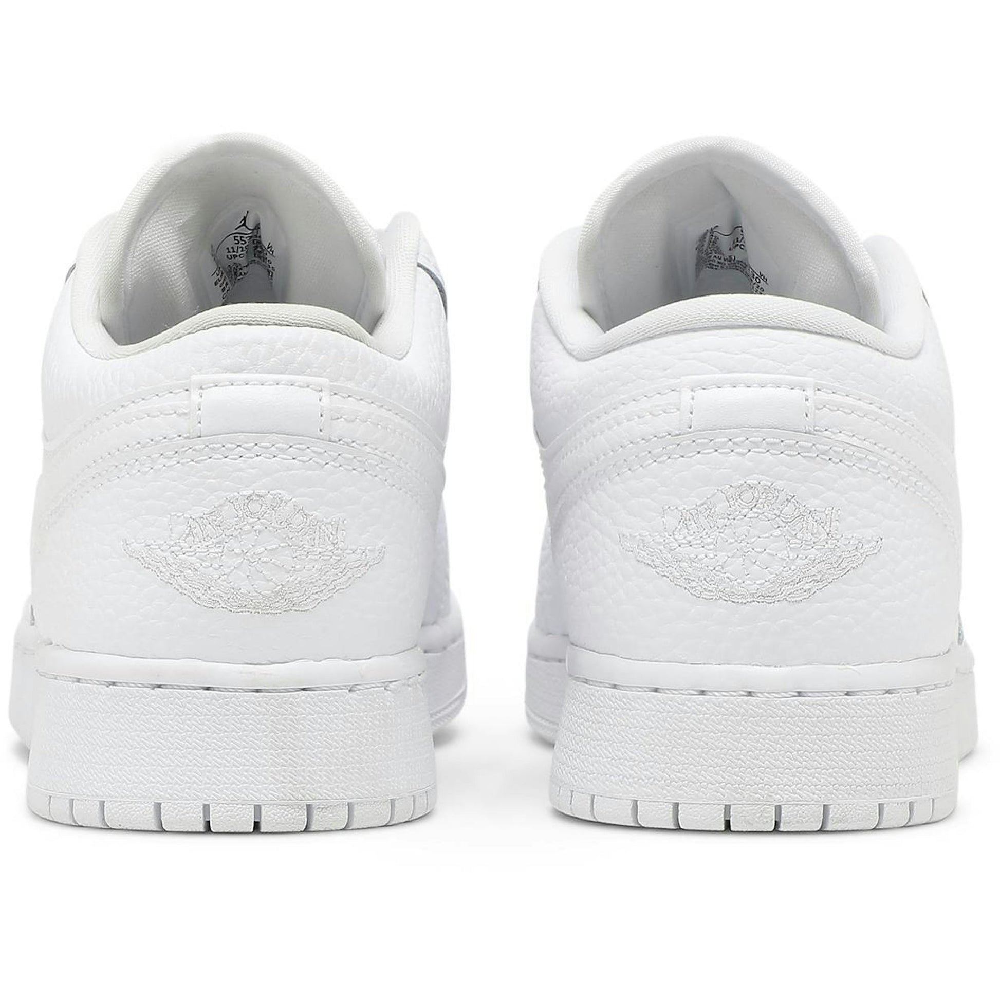 ( Grade School ) Air Jordan 1 Low Triple White 553560-130