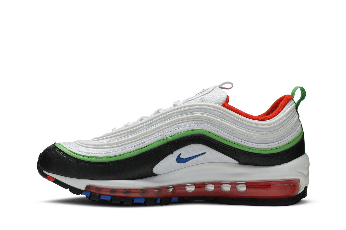 ( Youth ) Nike Air Max 97 White Royal Green Nebula 921522-105