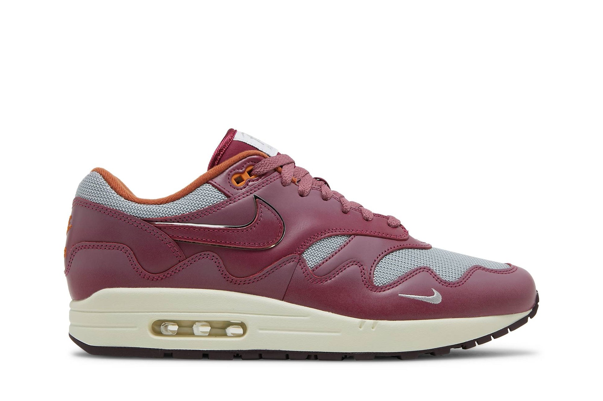 Patta X Nike Air Max 1 Night Maroon ( With Bracelet ) DO9549-001