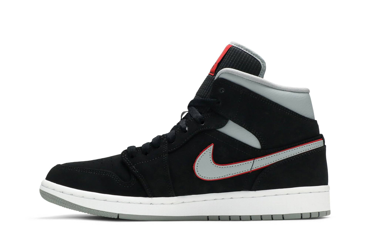Air Jordan 1 Mid 'Black Grey' 554724-060